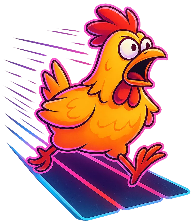 Chicken Roads key art